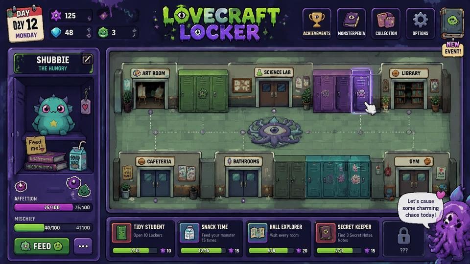 Lovecraft Locker 任务推进 展示图 2