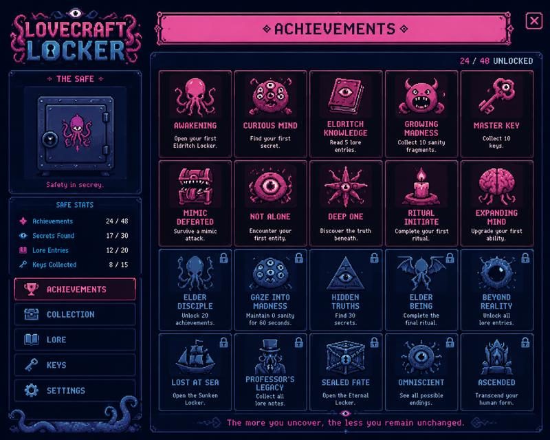 Lovecraft Locker 角色路线 详情图 6