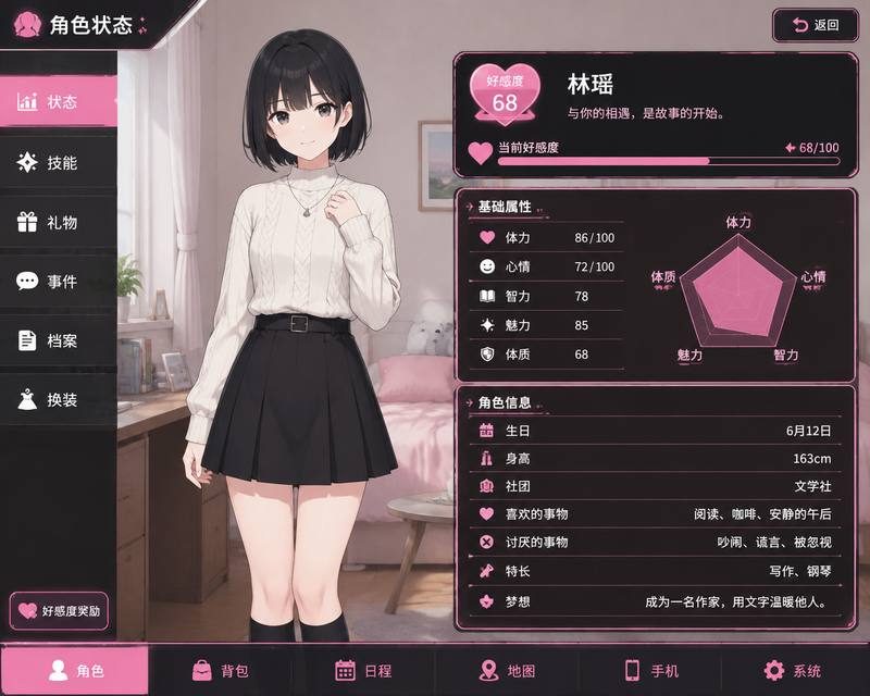 ROOM 角色养成 实机截图 1